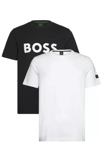 camiseta basica de hugo boss